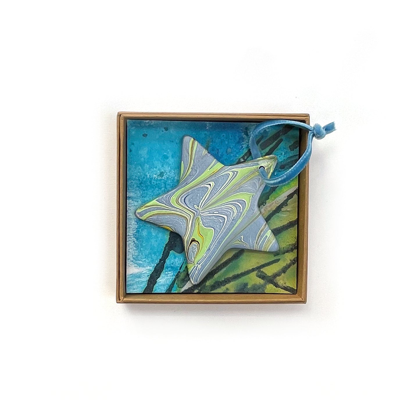 Marbled Christmas Star: Col 04